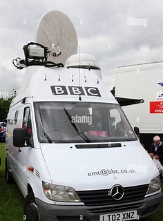 Reporter's Van